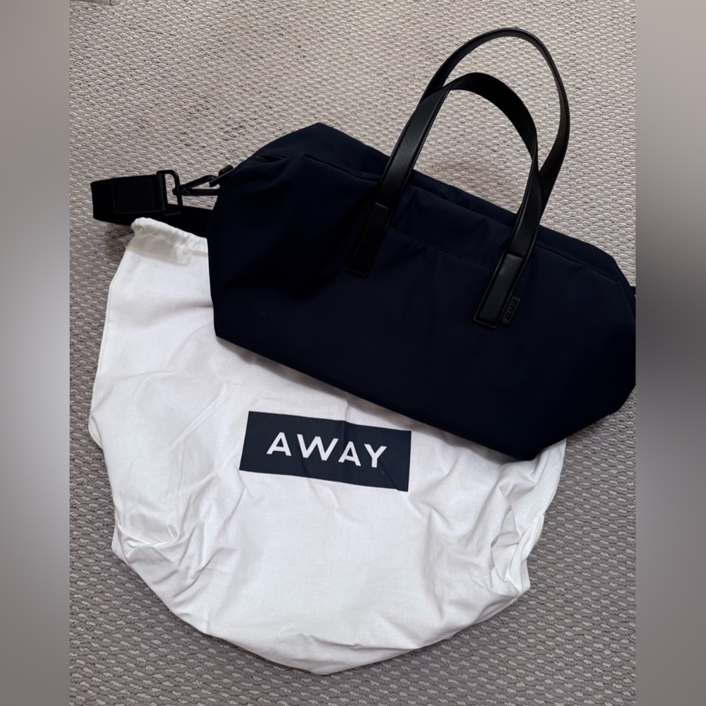 Away Navy Blue Duffel Bag